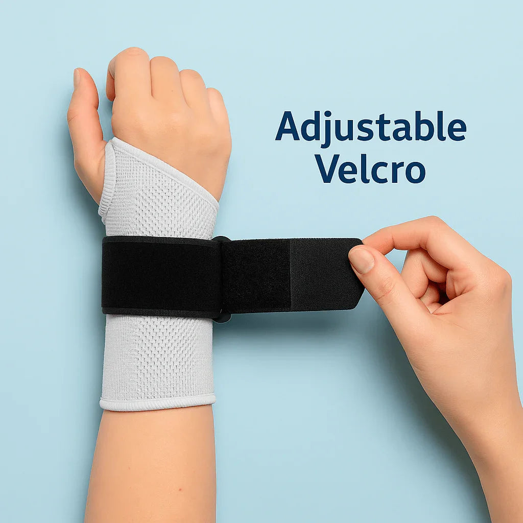 Knitted Wrist Splint.