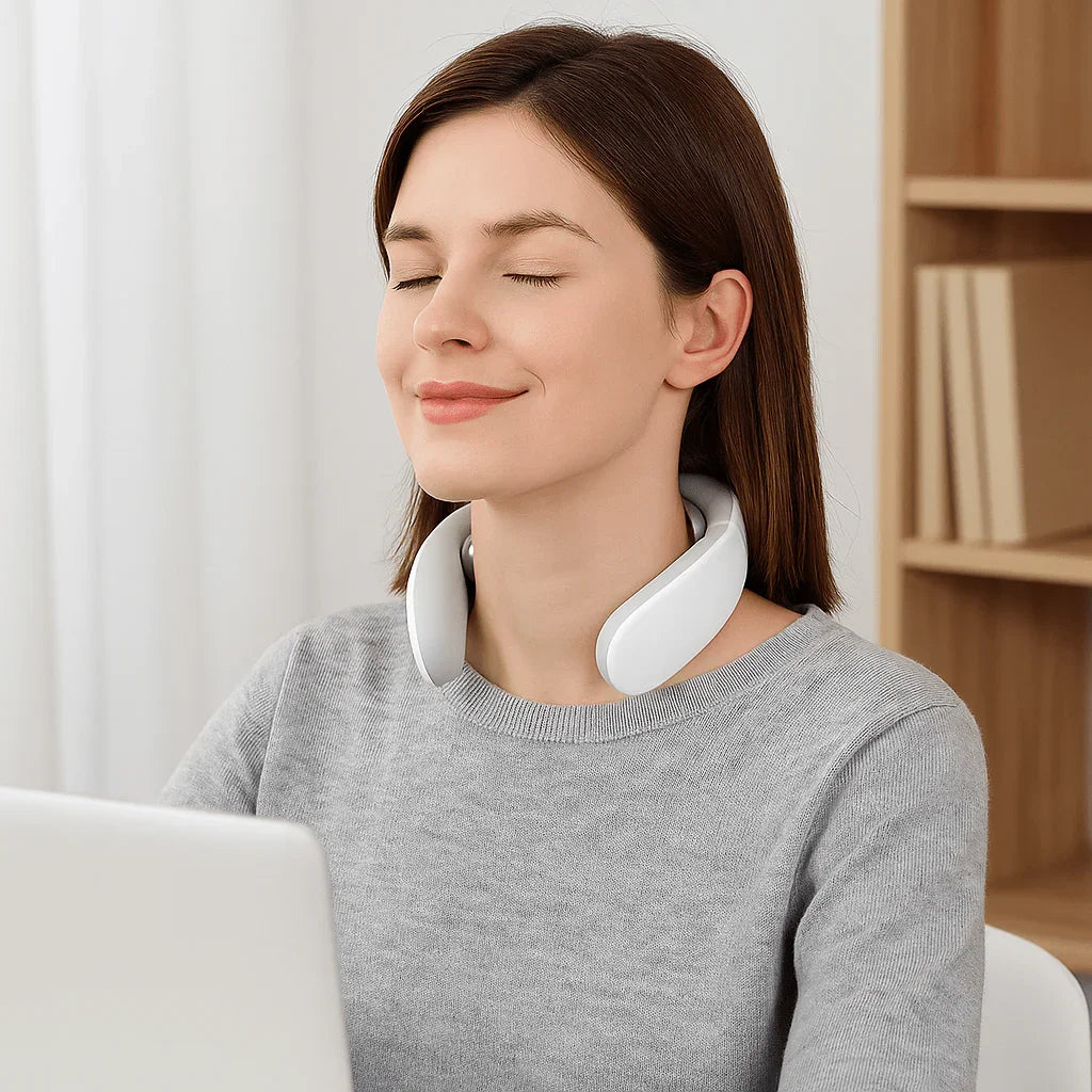 RelaxPulse™ Smart Neck Massager.