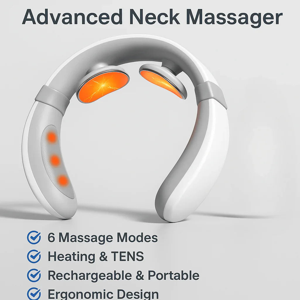 RelaxPulse™ Smart Neck Massager.